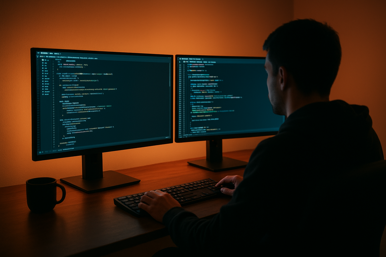 Illustration accompanying the vibe coding article